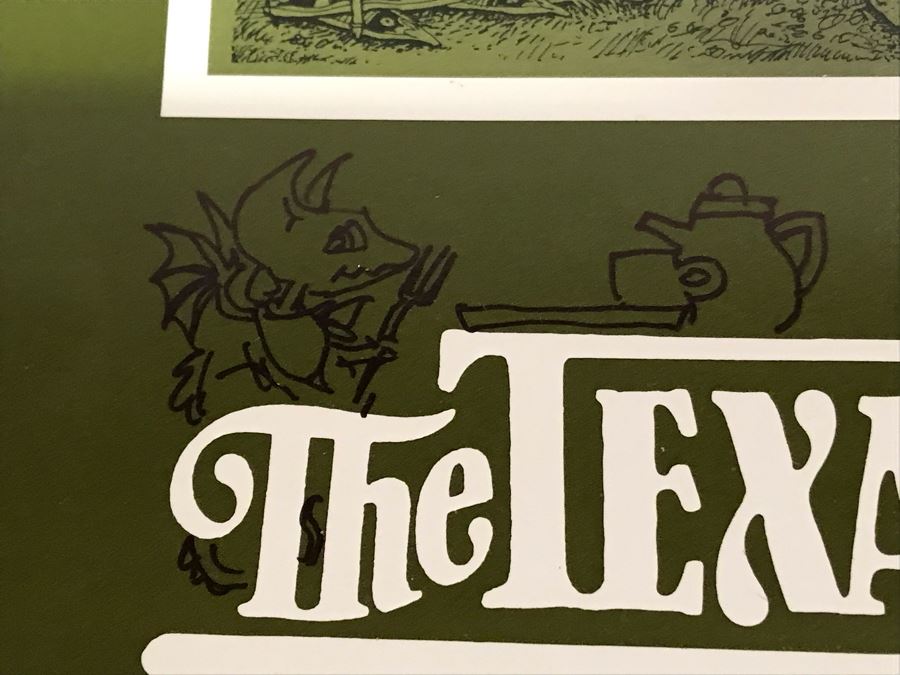 Pair Of Hand Illustrated And Hand Signed By Real Musgrave The Texas Renaissance Festival Ninth And Eleventh Annual Posters [Photo 5]