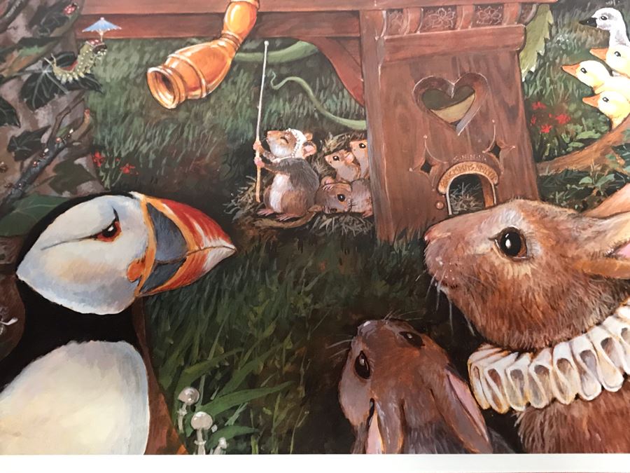 Pair Of Hand Illustrated And Hand Signed By Real Musgrave The Texas Renaissance Festival Thirteenth Annual Posters [Photo 16]