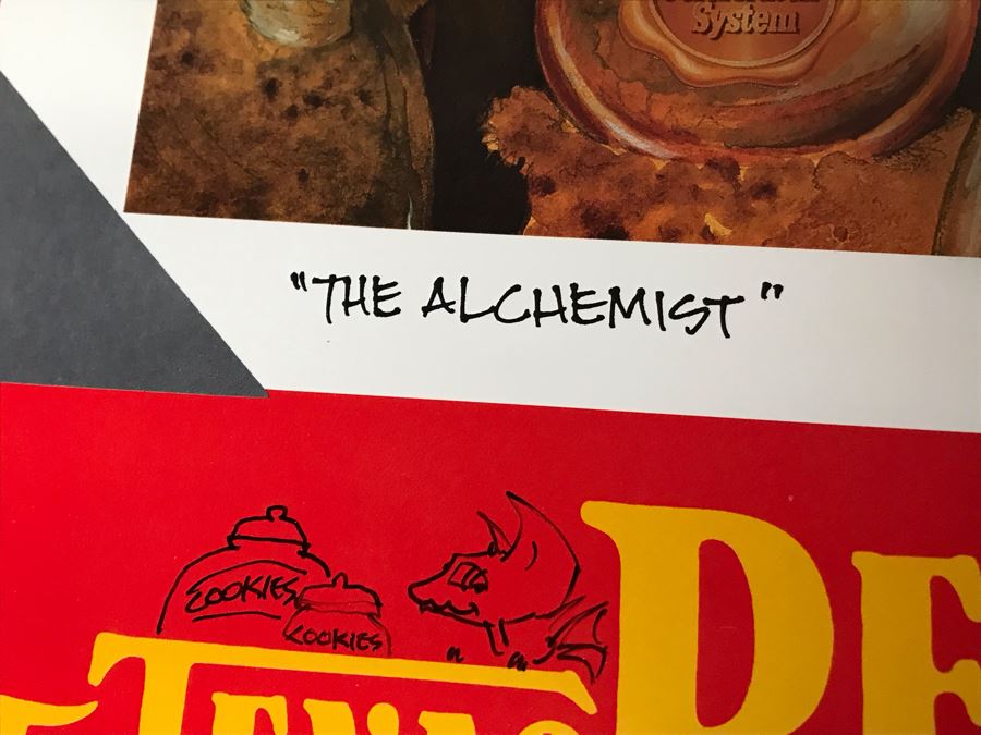 Pair Of Hand Illustrated And Hand Signed By Real Musgrave The Texas Renaissance Festival Thirteenth Annual Posters [Photo 13]