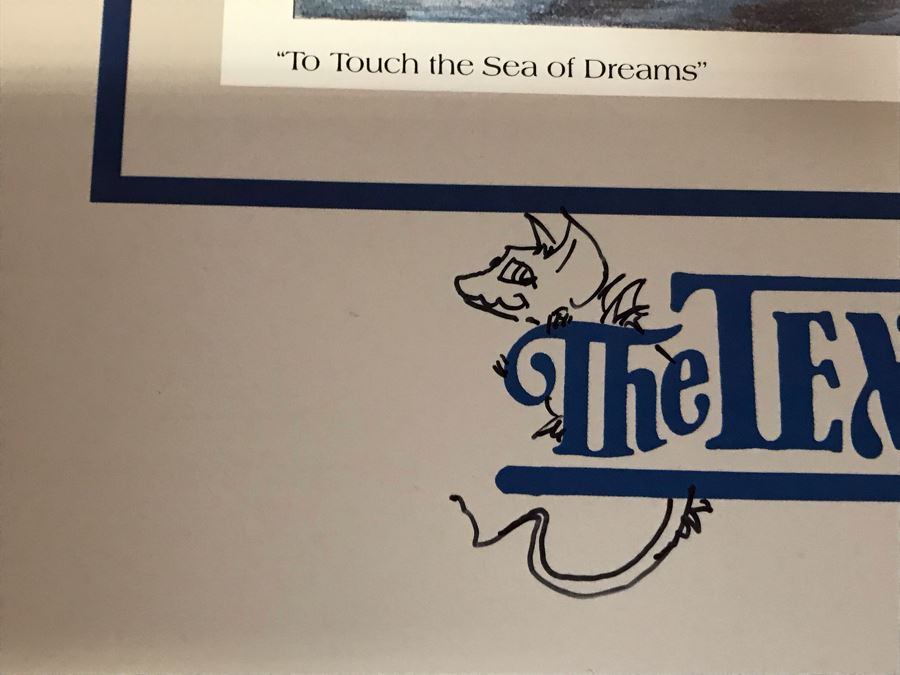 Pair Of Hand Illustrated And Hand Signed By Real Musgrave The Texas Renaissance Festival Eighth And Tenth Annual Posters [Photo 7]