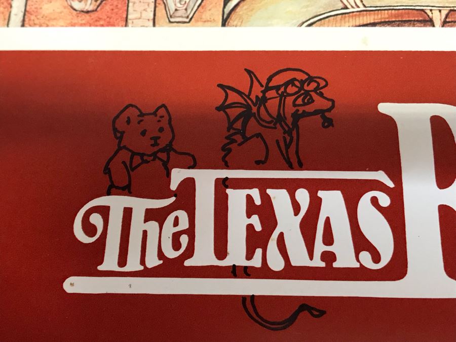 Pair Of Hand Illustrated And Hand Signed By Real Musgrave The Texas Renaissance Festival Eighth And Tenth Annual Posters [Photo 14]