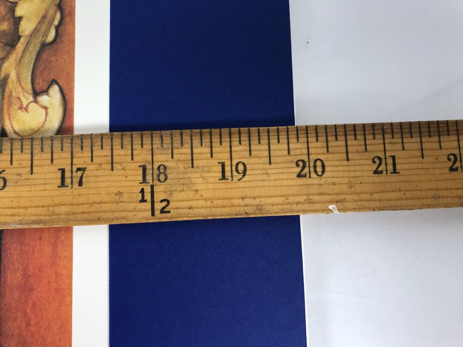 1994 Limited Edition Hand Signed By Real Musgrave Print Titled 'Financial Wizard' - Original Sketch Of Pocket Dragon On Picture Mat 20' X 24' - See Photos [Photo 13]