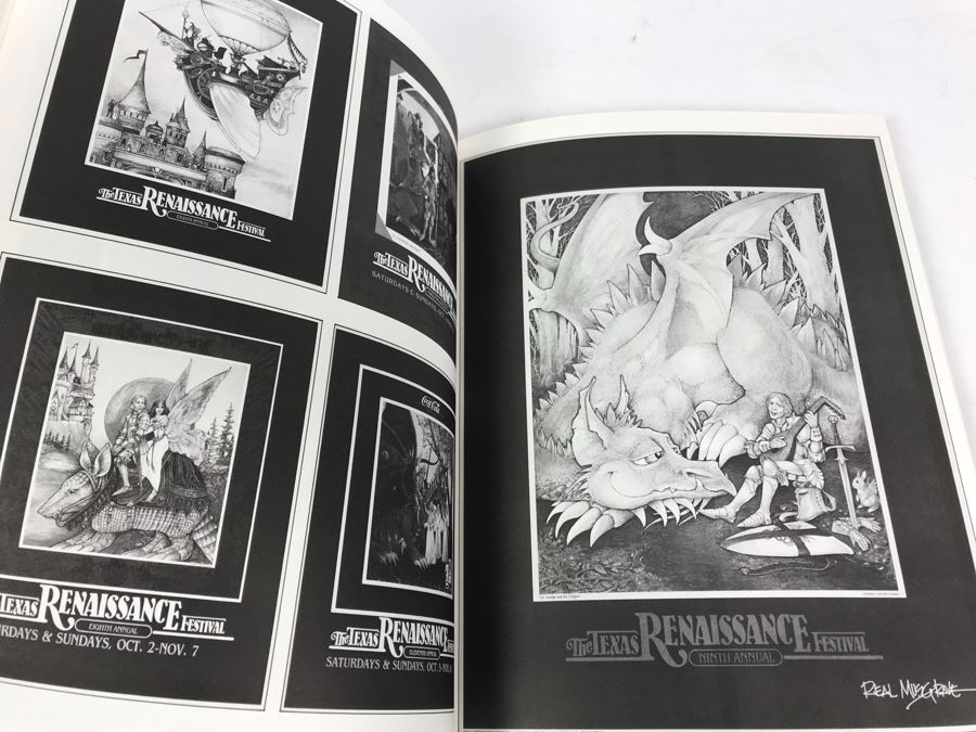 Hand Illustrated And Hand Signed Real Musgrave Book: Real Musgrave The Graphic Works Of Real Musgrave - Signed By Real And Muff Musgrave [Photo 22]