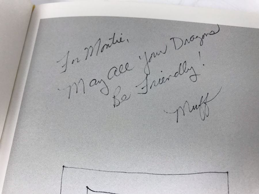 Hand Illustrated And Hand Signed Real Musgrave Book: Real Musgrave The Graphic Works Of Real Musgrave - Signed By Real And Muff Musgrave [Photo 8]