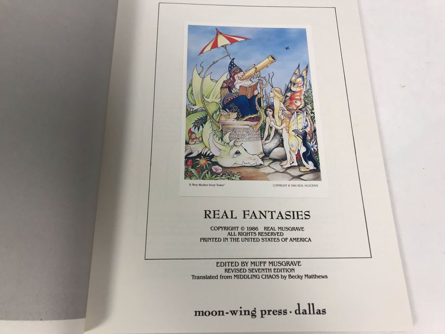 Hand Illustrated And Hand Signed Real Musgrave Book: Real Musgrave The Graphic Works Of Real Musgrave - Signed By Real And Muff Musgrave [Photo 13]