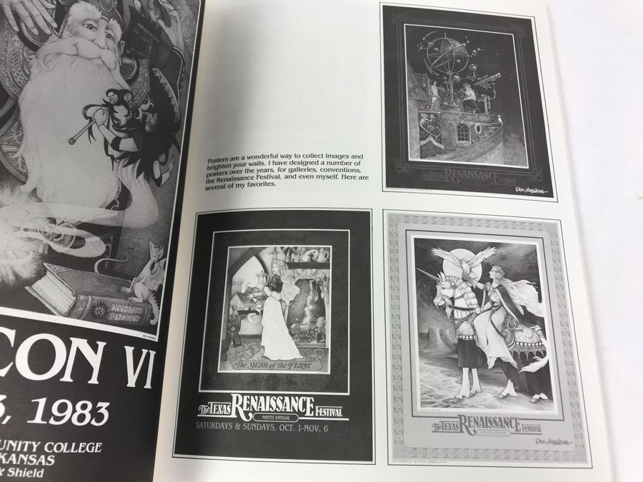 Hand Illustrated And Hand Signed Real Musgrave Book: Real Musgrave The Graphic Works Of Real Musgrave - Signed By Real And Muff Musgrave [Photo 20]