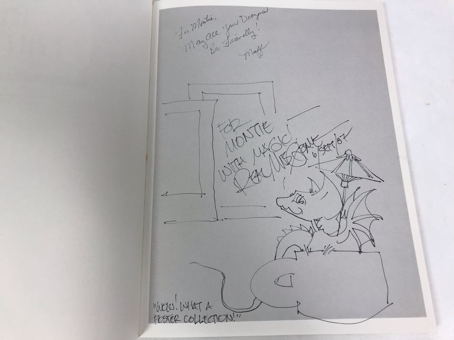 Hand Illustrated And Hand Signed Real Musgrave Book: Real Musgrave The Graphic Works Of Real Musgrave - Signed By Real And Muff Musgrave [Photo 6]