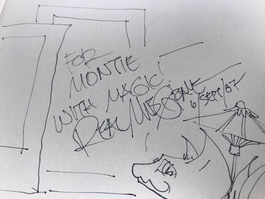 Hand Illustrated And Hand Signed Real Musgrave Book: Real Musgrave The Graphic Works Of Real Musgrave - Signed By Real And Muff Musgrave [Photo 9]