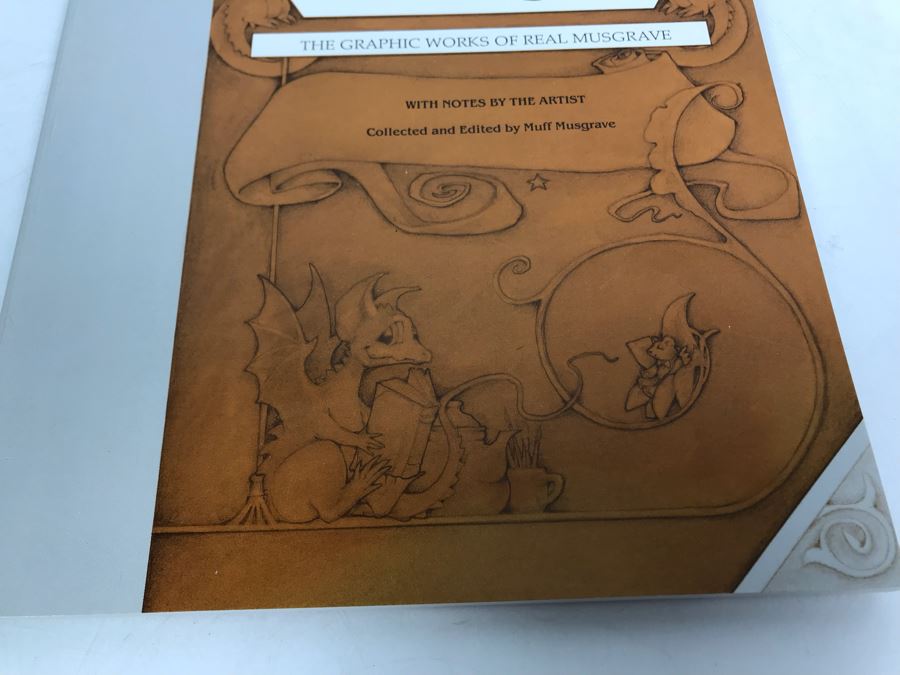 Hand Illustrated And Hand Signed Real Musgrave Book: Real Musgrave The Graphic Works Of Real Musgrave - Signed By Real And Muff Musgrave [Photo 4]