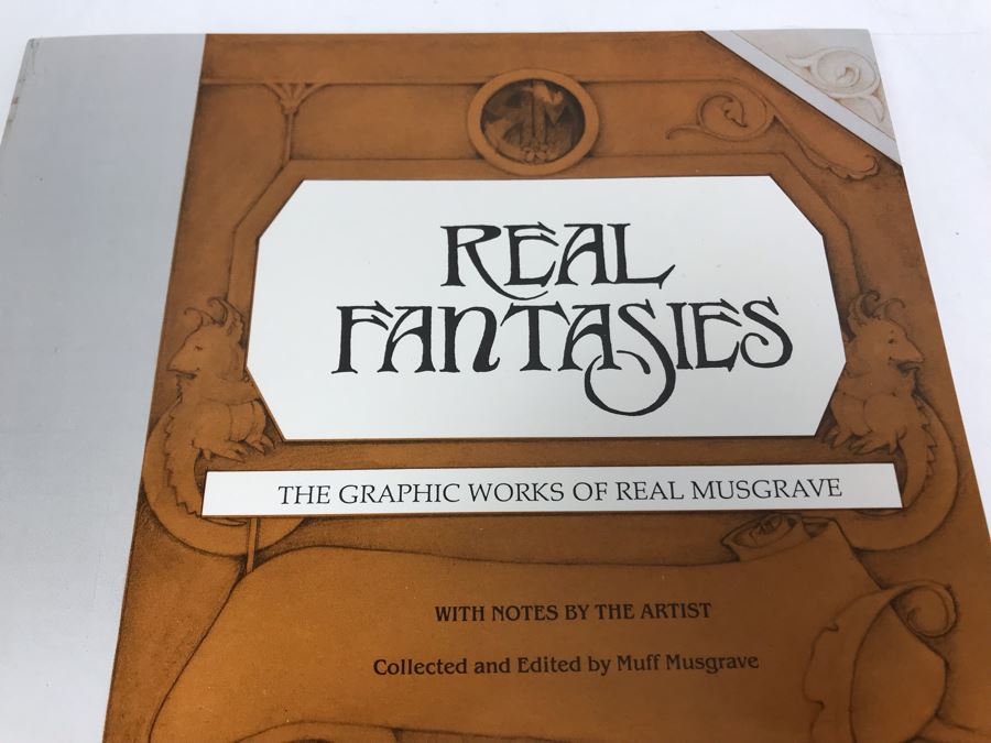 Hand Illustrated And Hand Signed Real Musgrave Book: Real Musgrave The Graphic Works Of Real Musgrave - Signed By Real And Muff Musgrave [Photo 3]