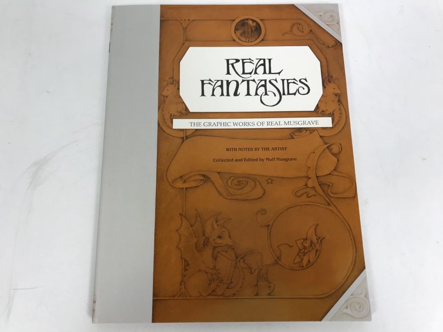 Hand Illustrated And Hand Signed Real Musgrave Book: Real Musgrave The Graphic Works Of Real Musgrave - Signed By Real And Muff Musgrave [Photo 2]