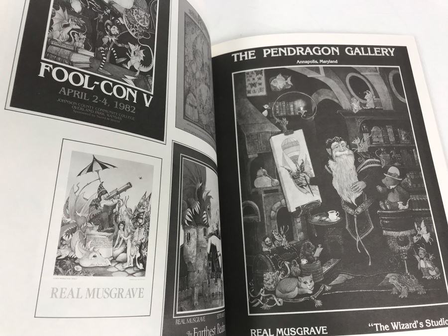 Hand Illustrated And Hand Signed Real Musgrave Book: Real Musgrave The Graphic Works Of Real Musgrave - Signed By Real And Muff Musgrave [Photo 23]