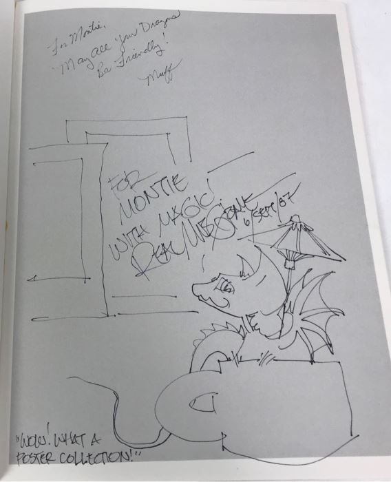Hand Illustrated And Hand Signed Real Musgrave Book: Real Musgrave The Graphic Works Of Real Musgrave - Signed By Real And Muff Musgrave [Photo 7]
