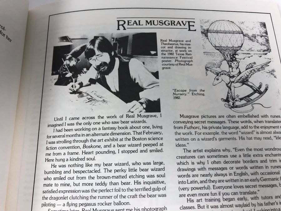 Hand Illustrated And Hand Signed Real Musgrave Book: Real Musgrave The Graphic Works Of Real Musgrave - Signed By Real And Muff Musgrave [Photo 18]