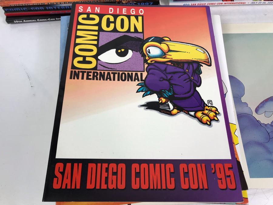 San Diego Comic-Con Convention Programs From 1987-2009 [Photo 14]