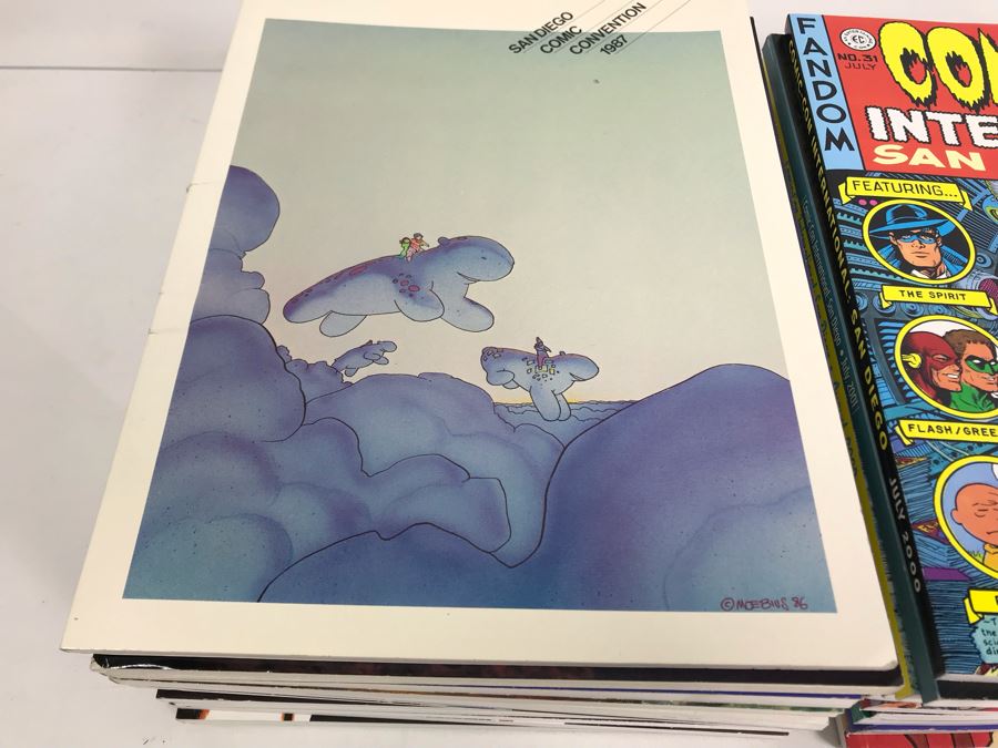 San Diego Comic-Con Convention Programs From 1987-2009 [Photo 4]