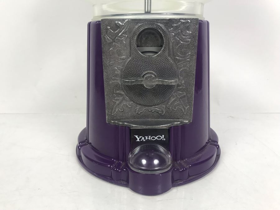 YAHOO! Internet Website Advertising Purple Bubble Gum Machine [Photo 4]