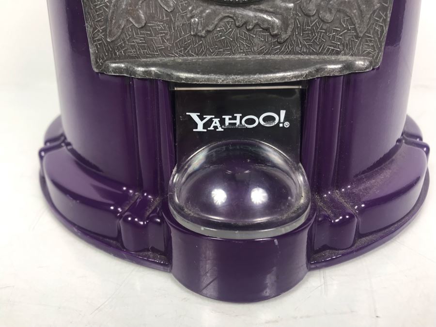 YAHOO! Internet Website Advertising Purple Bubble Gum Machine [Photo 5]