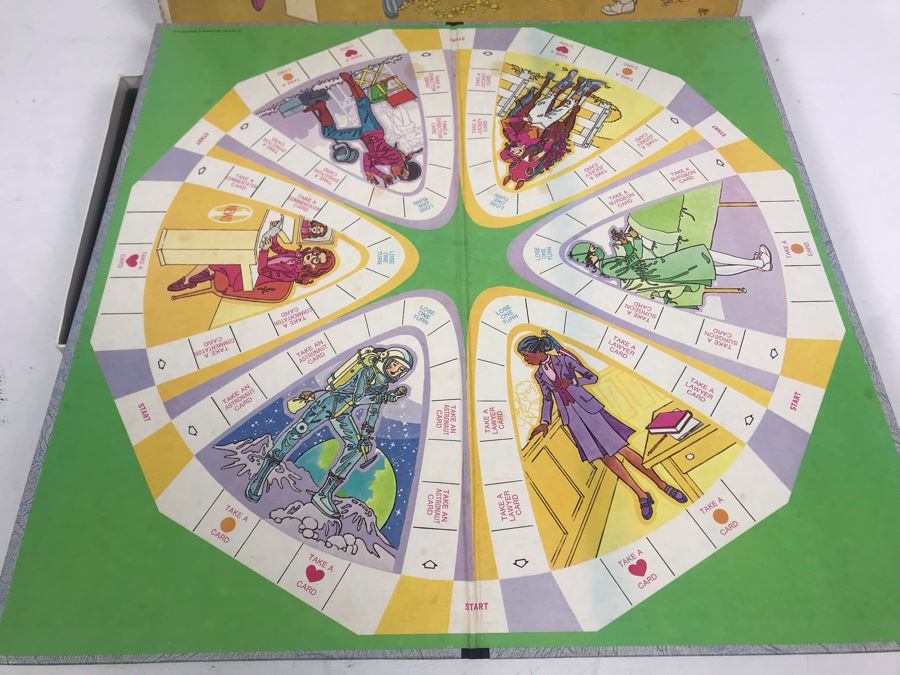 Vintage 1976 What Shall I Be? The Exciting Game Of Career Girls Edition Two Board Game By Selchow & Righter Co [Photo 5]