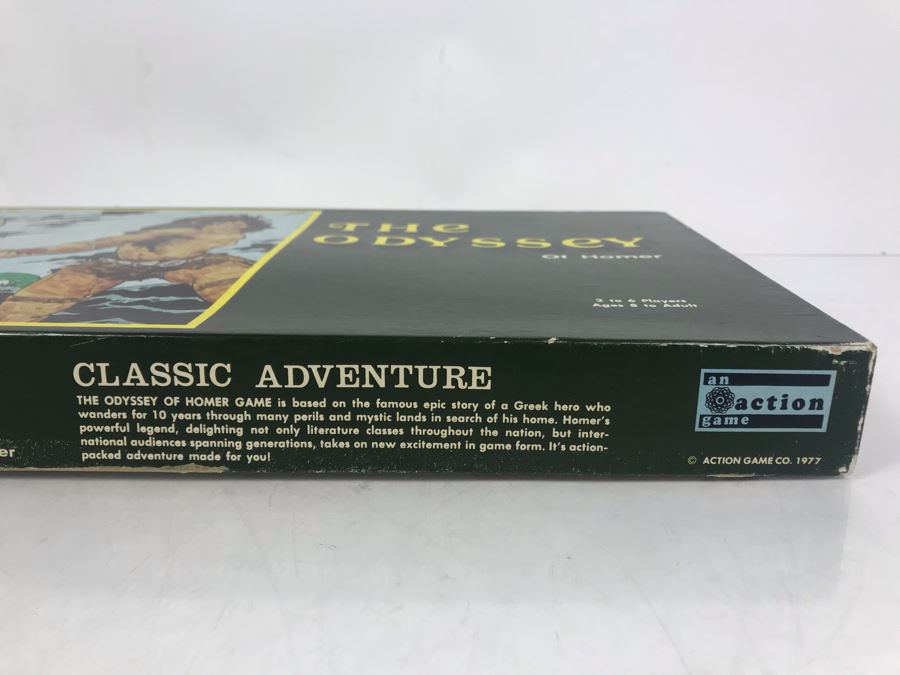Vintage 1977 The Odyssey Of Homer Board Game An Action Game [Photo 13]