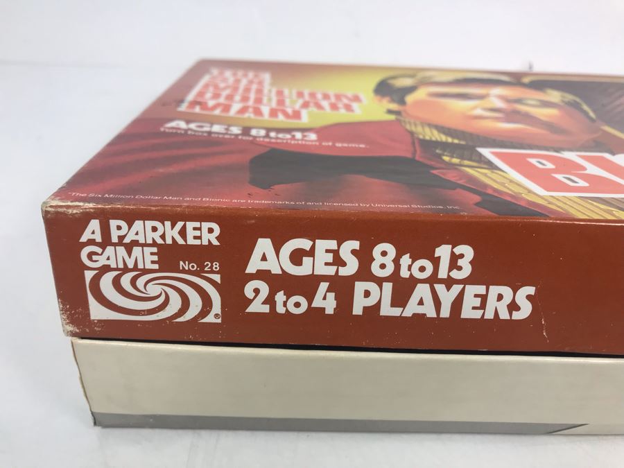 Vintage 1975 The Six Million Dollar Man Bionic Crisis Parker Brothers Board Game [Photo 8]