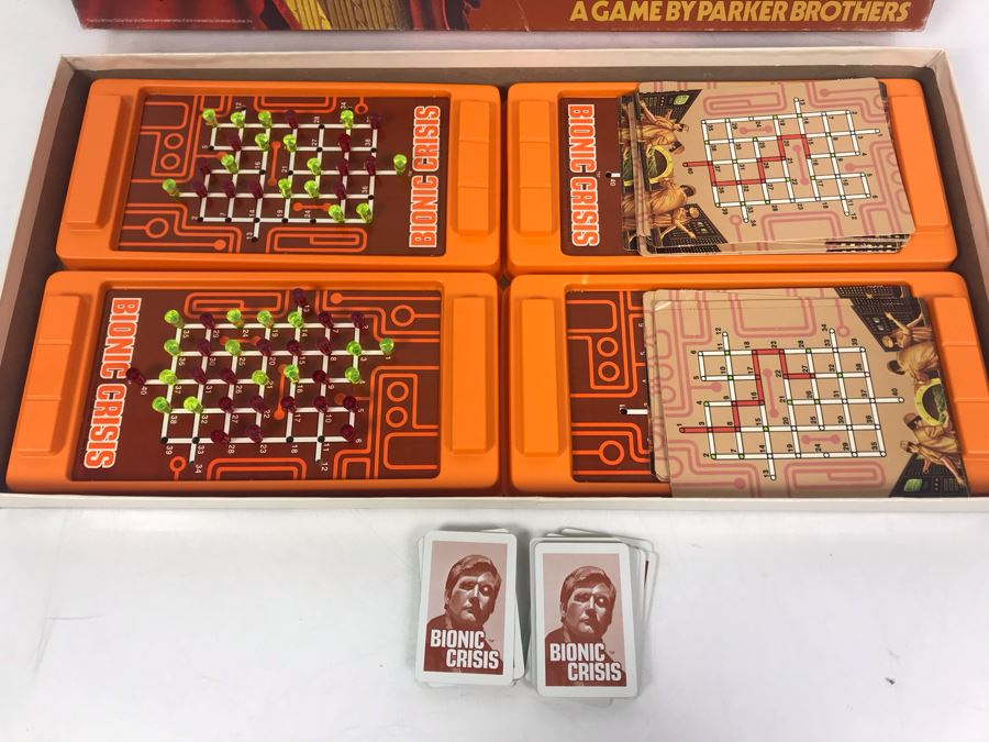 Vintage 1975 The Six Million Dollar Man Bionic Crisis Parker Brothers Board Game [Photo 2]