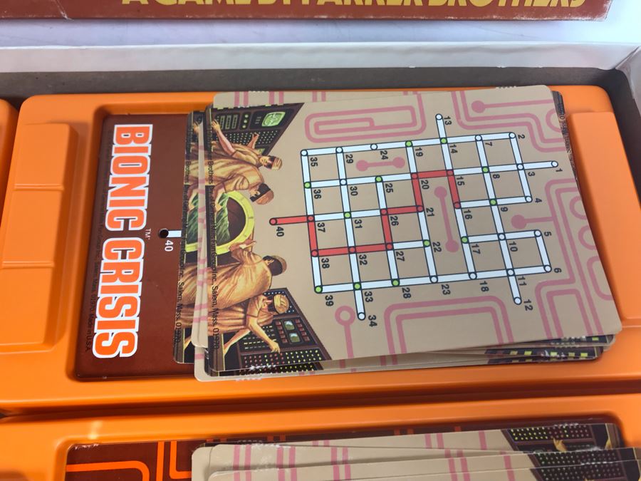 Vintage 1975 The Six Million Dollar Man Bionic Crisis Parker Brothers Board Game [Photo 5]