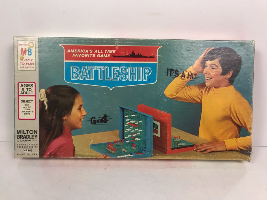 Vintage 1971 Milton Bradley Battleship Game [Photo 5]