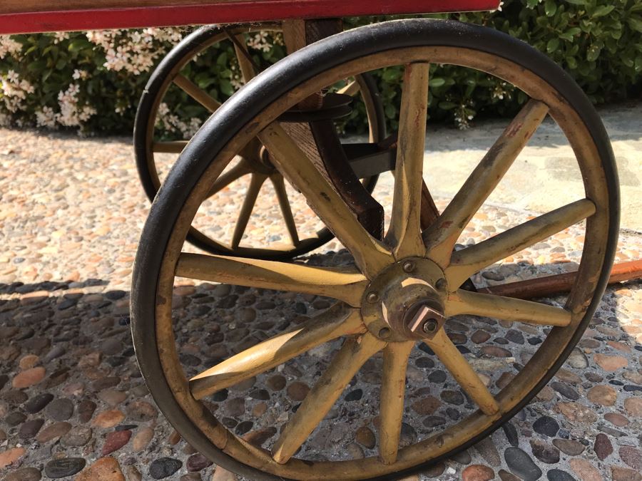 Antique Express Wooden Wagon 38'L X 16'W X 17'H [Photo 14]