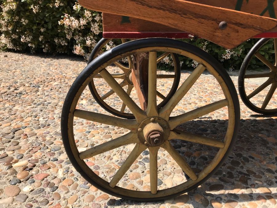 Antique Express Wooden Wagon 38'L X 16'W X 17'H [Photo 5]