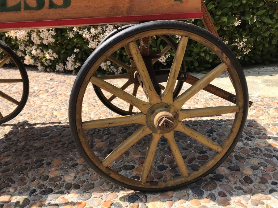 Antique Express Wooden Wagon 38'L X 16'W X 17'H [Photo 4]