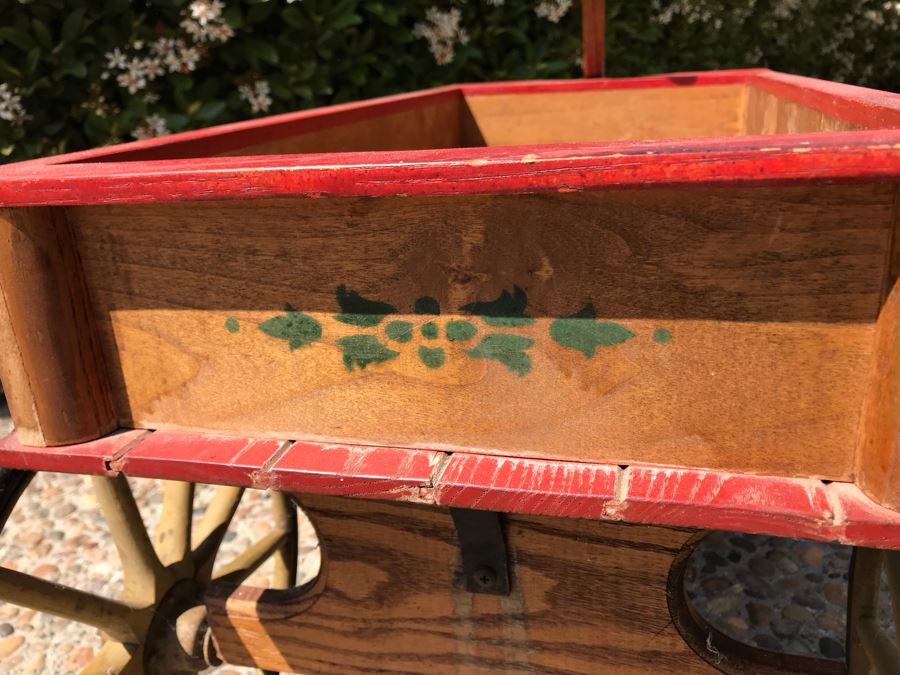 Antique Express Wooden Wagon 38'L X 16'W X 17'H [Photo 17]