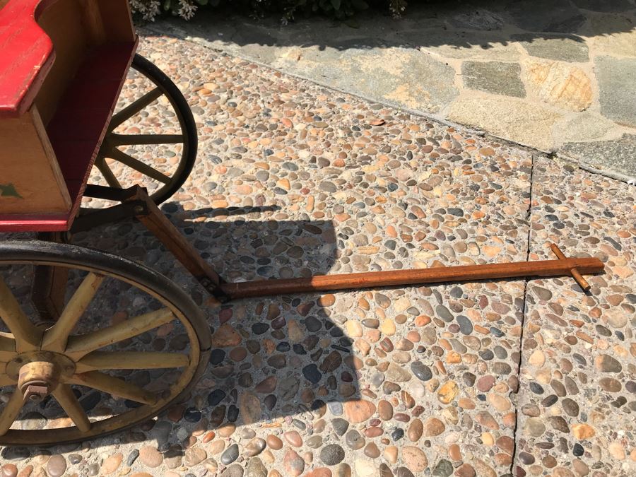 Antique Express Wooden Wagon 38'L X 16'W X 17'H [Photo 8]