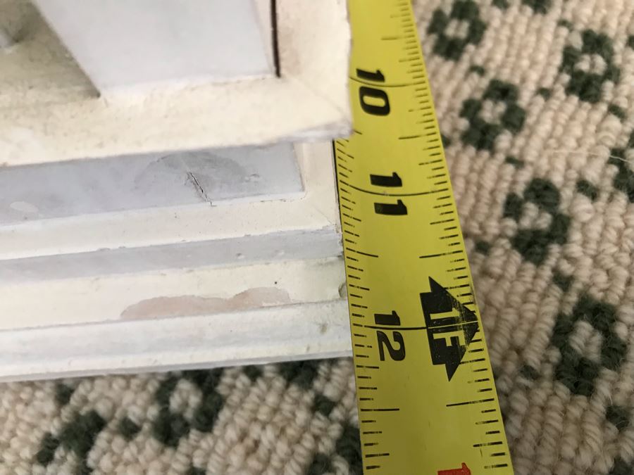 White Victorian Style Birdcage With Plush Chicks 17'W X 12'D X 30'H [Photo 14]