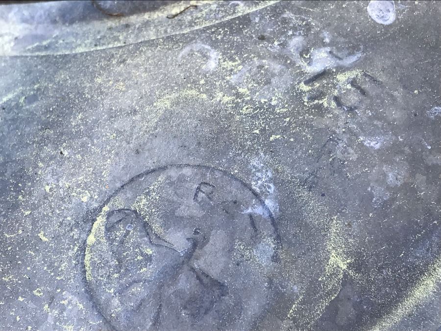 Vintage German Flying BAT Galvanzied Watering Can [Photo 6]