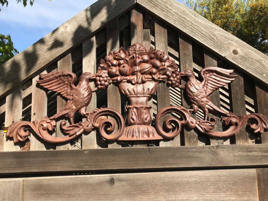 Vintage Metal Wall Ornament 30' X 12' [Photo 2]