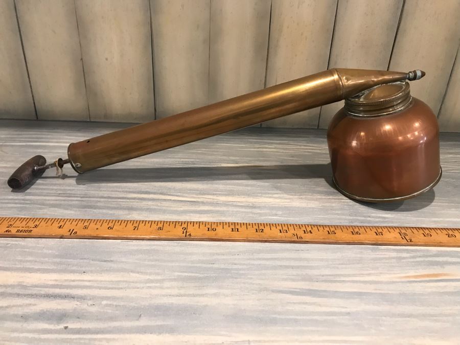 Antique Copper Brass Sprayer 20'L [Photo 1]