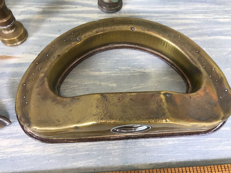 Collection Of Various Vintage Brass Lawn Sprinklers And Vintage Brass Hose Nozzles [Photo 6]