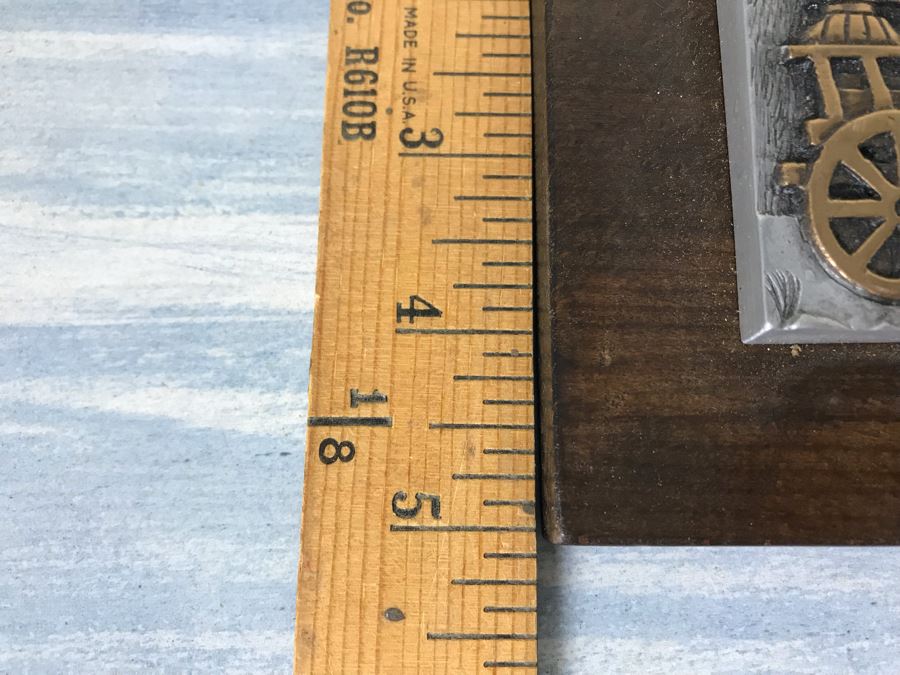 Albert Manser Swiss Embossed Metal Wall Sculpture Signed G. Heule 22'W X 5'H [Photo 11]