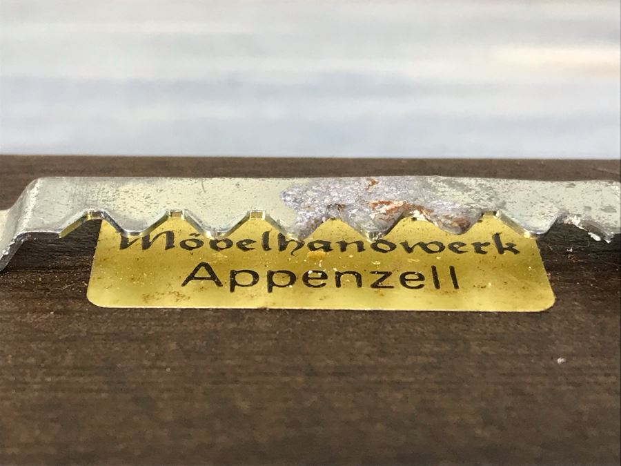 Albert Manser Swiss Embossed Metal Wall Sculpture Signed G. Heule 22'W X 5'H [Photo 9]