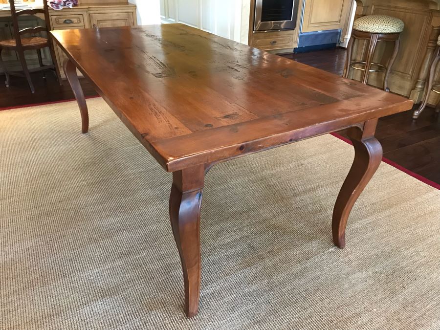 Stunning Custom Wooden Handmade Craftsman Dining Table [Photo 14]