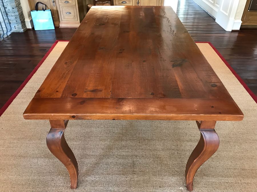 Stunning Custom Wooden Handmade Craftsman Dining Table [Photo 2]