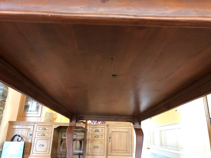 Stunning Custom Wooden Handmade Craftsman Dining Table [Photo 9]