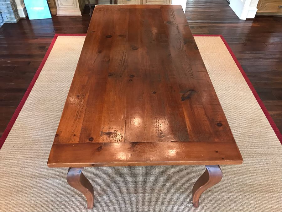 Stunning Custom Wooden Handmade Craftsman Dining Table [Photo 8]