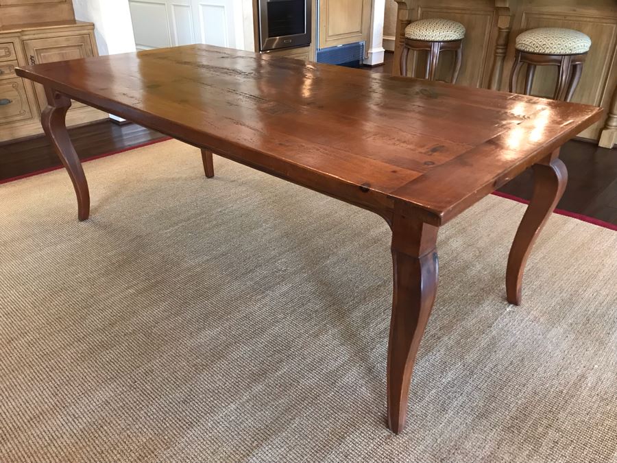 Stunning Custom Wooden Handmade Craftsman Dining Table [Photo 12]