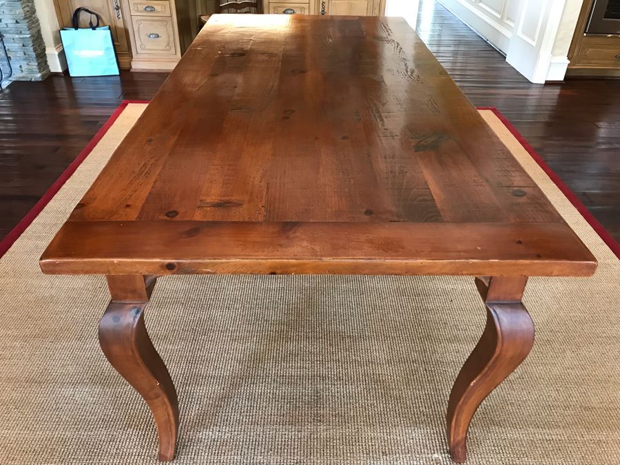 Stunning Custom Wooden Handmade Craftsman Dining Table [Photo 3]