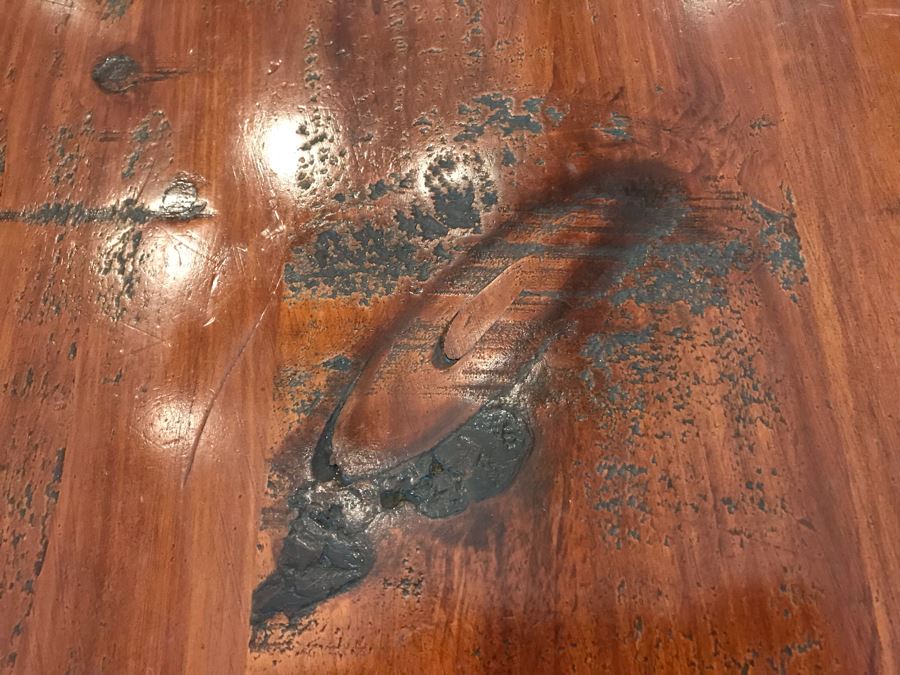 Stunning Custom Wooden Handmade Craftsman Dining Table [Photo 11]