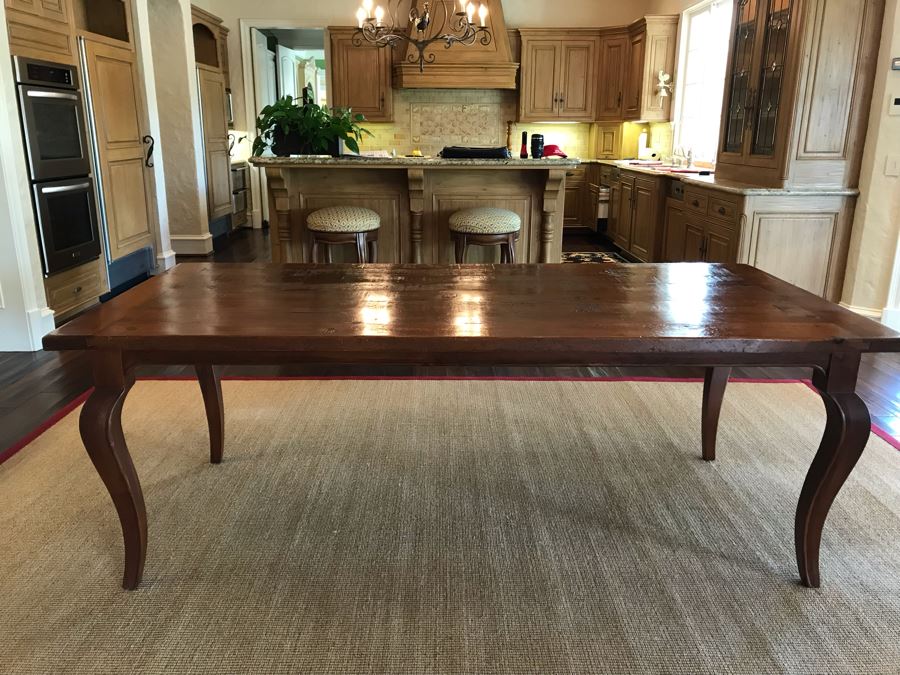 Stunning Custom Wooden Handmade Craftsman Dining Table [Photo 15]