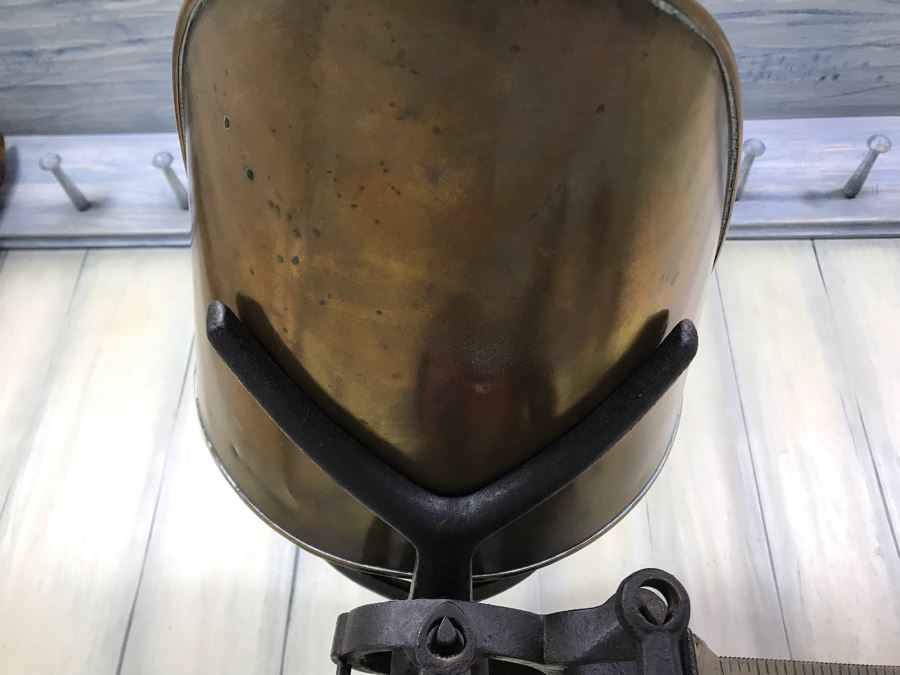 Vintage Fairbanks Cast Iron Candy Scale With Brass Toe Crow Foot Red Paint [Photo 8]