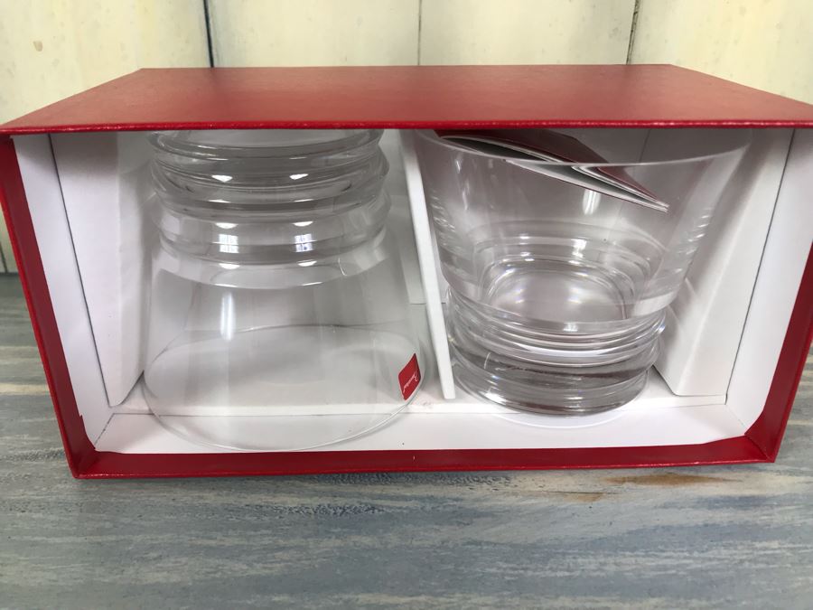Pair Of New Baccarat Crystal Glasses In Original Box [Photo 8]